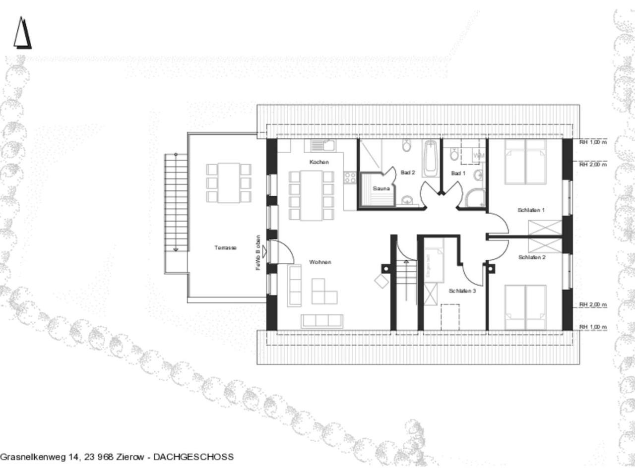 5-Bedroom Holiday Home In Zierow With Garden 외부 사진